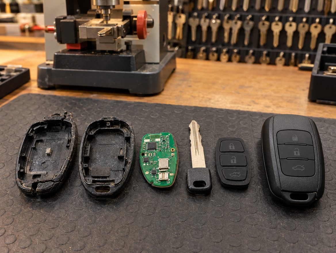 Casing / Shell Replacement car key